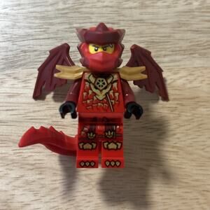 Lego Ninjago Kai Dragon Form Minifigure #njo1048 Set 71856 Brand New